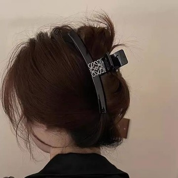 趙露思同款鯊魚夾大號發量多2025新款高級感后腦勺盤發抓夾頭飾