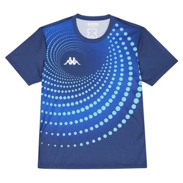 KAPPA義大利舒適吸溼排汗男款圓領T恤 丈青 341E49WB29 台灣製