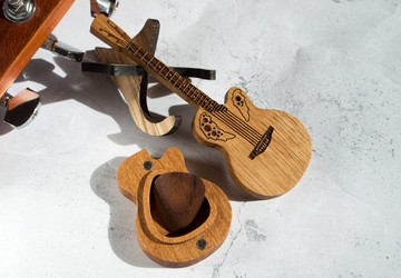 定制吉他挑选盒 个性化的音乐家礼物 吉他演奏者礼物