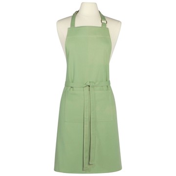 《NOW》平口單袋圍裙-草綠-- 廚房圍裙 料理圍裙 烘焙圍裙