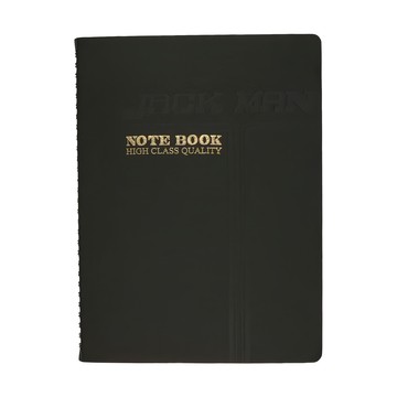 conifer 綠的事務 16K經典系列活頁筆記本 日本進口環保書皮 活頁線圈好翻頁  黑色  1本