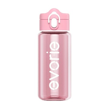 evorie 愛得利 直飲水杯 380ml 美國 Eastman Tritan™ 製成 透明堅固安全 不易漬水  粉色  1個
