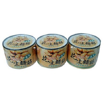 青葉 Q彈花生麵筋(170g*3罐/組) [大買家]