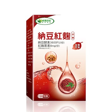 【威瑪舒培】 納豆紅麴膠囊 120顆/瓶