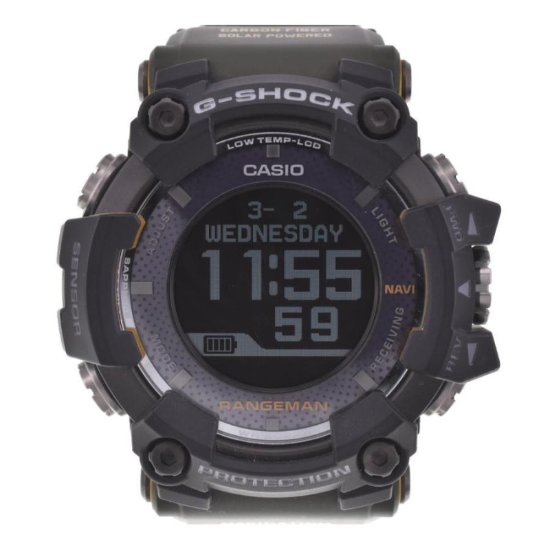 ☆美品【CASIO】カシオ G-SHOCK レンジマン GPR-B1000-1BJR GPSナビゲーション機能 ソーラー電波 メンズ N#110515  | LINEブランドカタログ