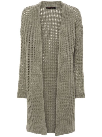 Incentive! Cashmere - Castor cashmere cardi-coat - women - Cashmere - XL - Green