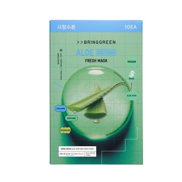 BRING GREEN 清新蘆薈舒緩保濕面膜10片