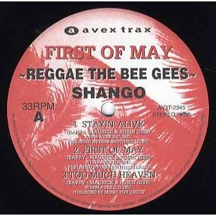 SHANGO FIRST OF MAY RAGGAE THE BEE GEES LP JAPAN 1996年リリース