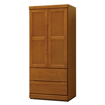 【唯熙傢俱】錢錢樟木色3x6尺衣櫃