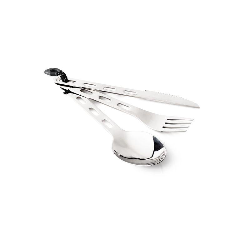 GSI Outdoors Glacier Stainless Pieces Ring Cutlery by