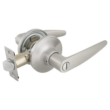 特力屋 水平浴廁鎖不鏽鋼磨砂 自動解閂TLH60G