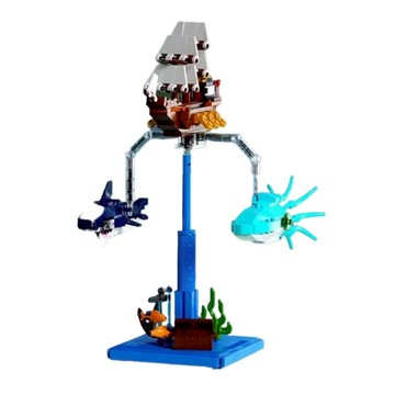 [積木共和國] 【啟智樂】93002 奇幻旅程平衡積木(益智拼裝積木)