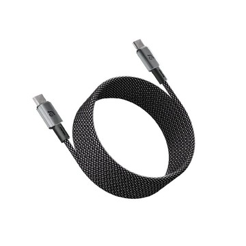 MS200 USB-C 對USB-C 60W 磁吸充電線 黑