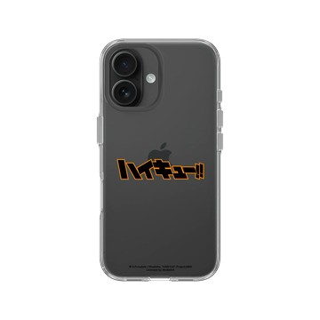 iPhone 16 Clear 透明 - 排球少年 Haikyu!! - 排球少年日文 Logo