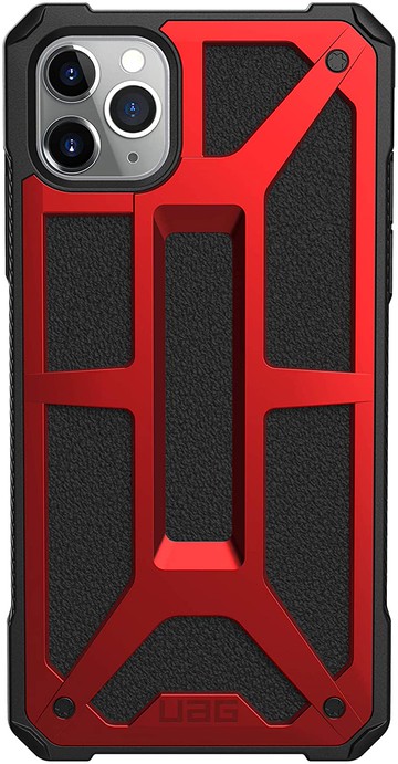 【美國代購】UAG iPhone 11 Pro Max 6.5 寸 Monarch Feather-Light 軍用摔落測試iPhone手機殼 尊貴紅