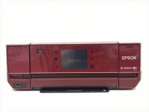 EPSON インクジェット複合機 Colorio EP-806AR 無線 有線 スマートフォンプリント Wi-Fi Direct レッド