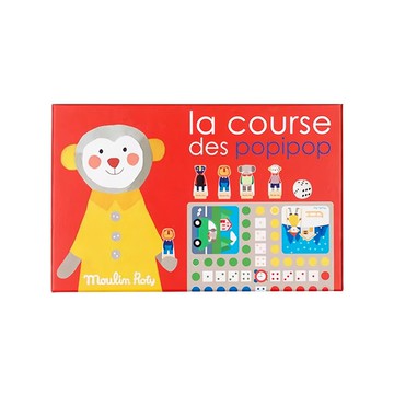 Moulin Roty 動物跳跳樂 幼兒學齡前紙牌競速遊戲 2-4人 4歲以上  661309  1盒