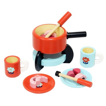 mentari 濃情巧克力鍋組 14種多樣化配件 色彩鮮艷豐富 無毒無害  1組