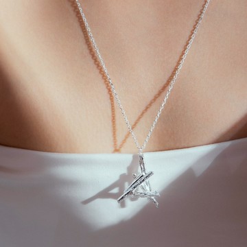 【Bonny & Read】[B&R設計款/純銀] 礦息之音調節項鍊 / 銀色 S925 低敏 純銀 【全現貨賣場】