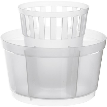 《EXCELSA》七格餐具瀝水筒(白) | 廚具 碗筷收納筒 瀝水架 瀝水桶【領券滿額再折千8/31止】