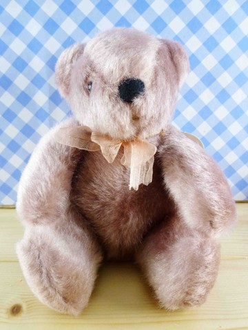 【震撼精品百貨】日本精品百貨~絨毛玩偶-熊絨毛-紫色