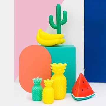 現貨【派對商品】SUNNYLIFE 大型針葉仙人掌蠟燭