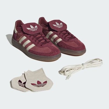 【adidas 愛迪達】 HANDBALL SPEZIAL LT 運動休閒鞋 滑板 德訓鞋 復古 女鞋 - Originals KJ6216