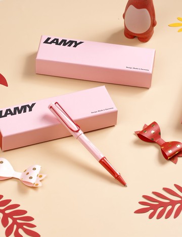 【雷雕刻字】LAMY 鋼珠筆 / SAFARI 2024 限量 - 夏日粉紅