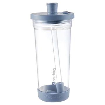 Corelle Brands 康寧餐具 Snapware 海洋系列 Tritan跳跳吸管杯  碧波藍  840ml  1個