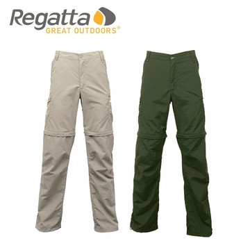 【下殺5折】專櫃品牌出清 Regatta RMJ108R LARSSON 男 拉爾森 快乾二截褲 防風褲 防水褲 長褲 短褲 登山 健行