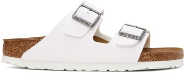 Birkenstock 白色 Narrow Arizona 凉鞋