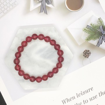 頂級 草莓晶 天然水晶 客製化 手鏈 愛情 人綠