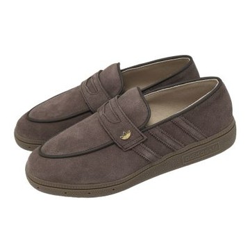 adidas 愛迪達 休閒鞋 Handball Spezial Loafer W 女鞋 棕 麂皮 樂福鞋 LA8060