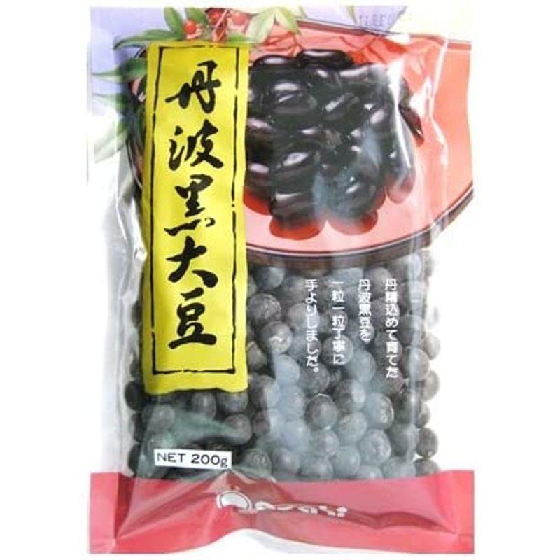 豆力 兵庫県 丹波篠山産 丹波黒大豆（大粒2Ｌ） 200g