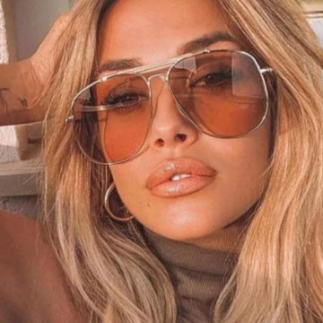 ins網紅蛤蟆形太陽鏡2025新款歐美時尚潮流太陽眼鏡跨境街拍女士