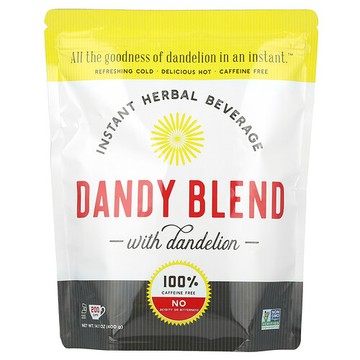 Dandy Blend, 蒲公英即溶草本飲品，不含咖啡萃取，14.1盎司（400克）