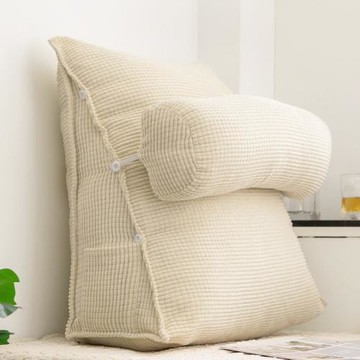 沙發靠枕床上床頭靠墊軟包腰靠辦公室護腰久坐神器飄窗靠背可拆洗