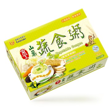 【京工】 山藥蔬食粥 32 g*8包/盒 即沖即飲 沖泡粥 常温 奶素