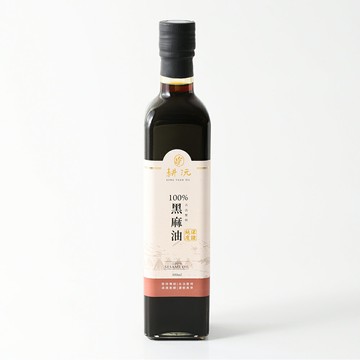耕沅100%古法壓榨黑麻油500ml