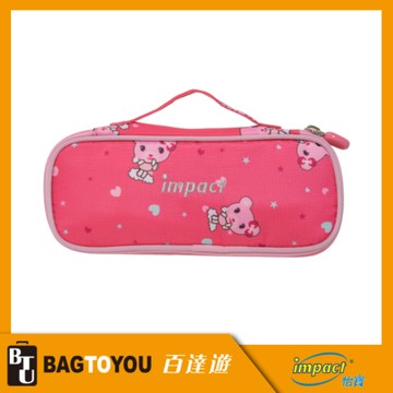 【IMPACT】怡寶筆袋-粉紅熊-粉紅色 IM00L07PK