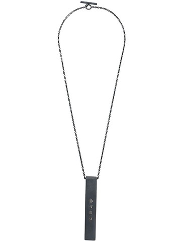 Parts of Four - Wedge necklace - unisex - Sterling Silver - One Size - Metallic