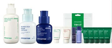 【INNISFREE】水嫩淨透修護組