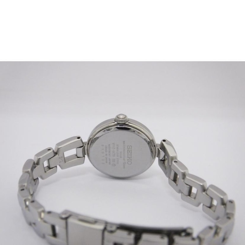 SEIKO セイコー/レディースソーラー腕時計/V117-0CT0/610***/Bランク/88【中古】 | LINEブランドカタログ