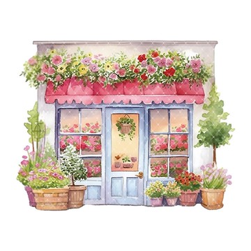 願望花街 PET 紙膠帶