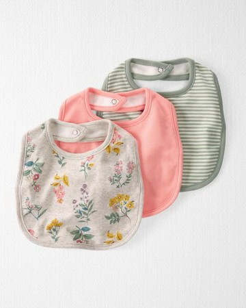 Baby 3-Pack Organic Cotton Bibs