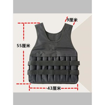 負重背心沙帶男健身跑步隱形沙袋訓練專用裝備沙包可調節鐵砂沙衣