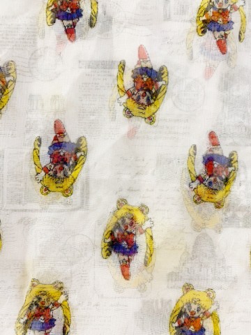 【震撼精品百貨】美少女戰士_Sailormoon~美少女戰士方巾長絲巾*22718