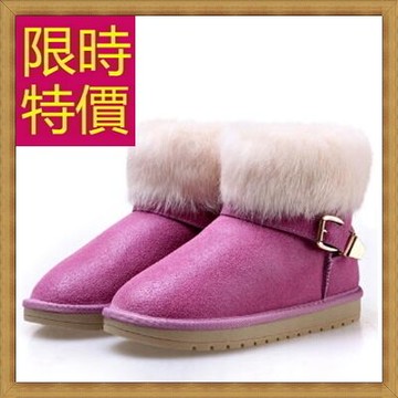 雪靴女短靴子-流行柔軟保暖皮革女鞋子4色62p59【獨家進口】【米蘭精品】