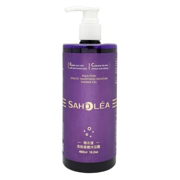 SAHOLEA 森歐黎漾 極水漾 杏桃柔嫩沐浴露  1個  480ml