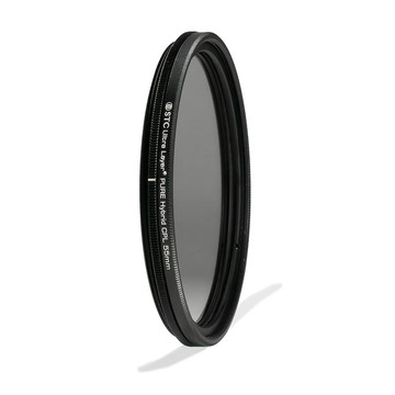 STC 全新二代 黑框 52mm PURE Hybrid CPL II 純淨極致透光 (-0.5EV) 偏光鏡 公司貨